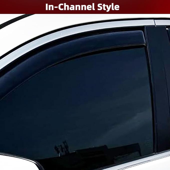 in Channel Window Visors Rain Guards Fit - Image 3