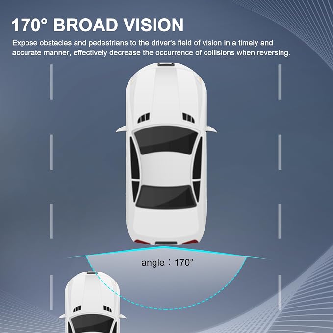 Rear View Backup Camera Parking Assist Camera Compatible - Image 3