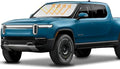 Sunshade for Rivian R1T Windshield Sun Shade Custom Fit for 2022 2023 2024 2025 by SLOGENTO
