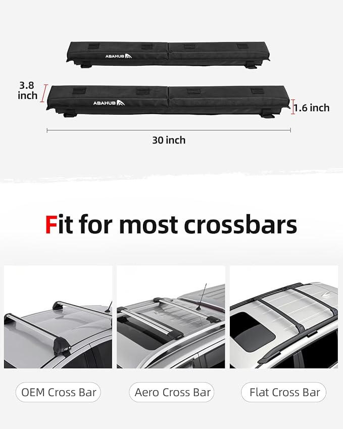 Abahub Soft Roof Rack Pads - Image 3