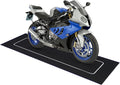 Motorcycle Mat 98 x 31 Inch Garage Floor Rug Washable Parking Mats by Drydiet