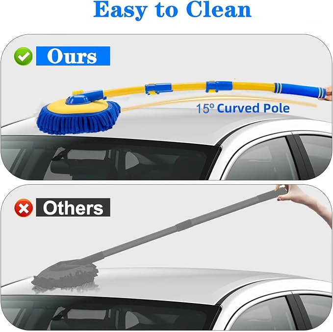 Upgrade Car Wash Brush Mop - Image 4