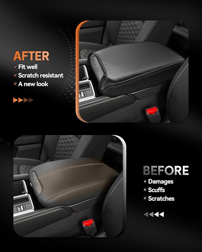 CDEFG for Nissan Pathfinder 2022-2025 Center Console Cover Armrest Box Cover - Image 3