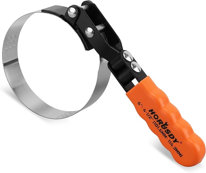 HORUSDY Large Swivel Oil Filter Wrench, Durable & Easy Operation by HORUSDY