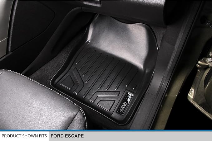 MAXLINER Custom Fit Floor Mats 2 Row Liner Set Compatible - Image 3