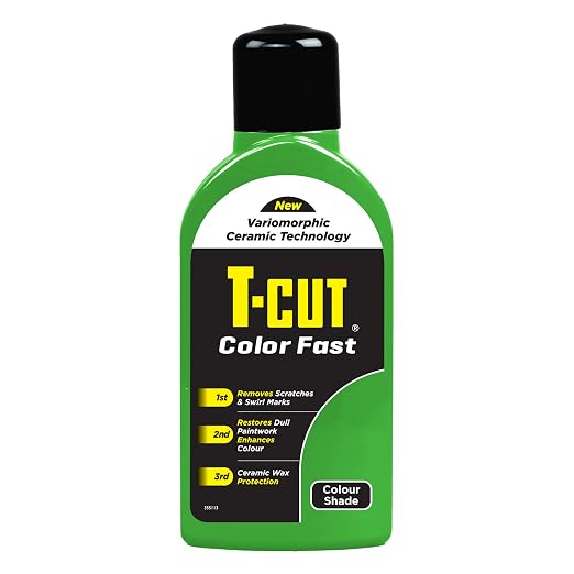 T-Cut Dark Green Scratch Remover Color Fast Paintwork Restorer Car Polish by T-Cut