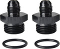 6AN Male Flare to 10AN ORB O-ring Boss Fuel Pump Rail Adapter Fitting Aluminum by Podavelle