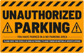 easykart labels 50 Parking Violation Stickers by EasykartLabels