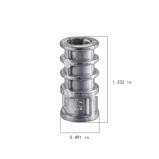 Wensilon 5/16 * 1-1/4 Lag Shield Anchor Long Zinc Alloy Bolts Concrete Anchors - Image 2