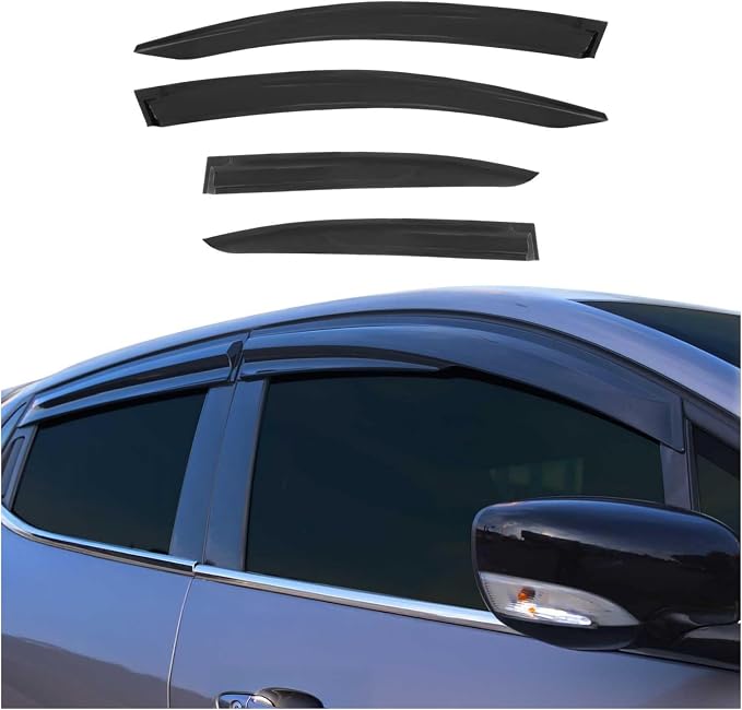 OMAC Window Visor Vent Rain Guard Deflector by OMAC