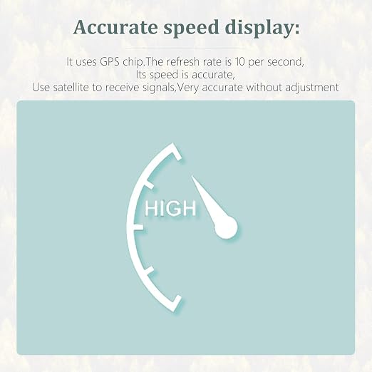 Speedometer HUD, GPS Digital Speed Meter - Image 8