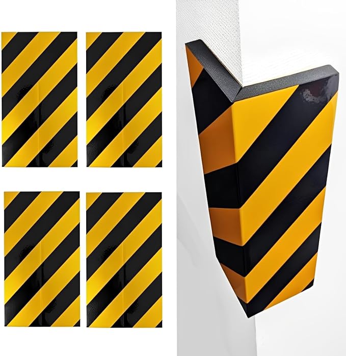 Garage Wall Protector for Car Doors, 4 Pack 15.7" x 9.8" Wall Corner Guard for - Image 9