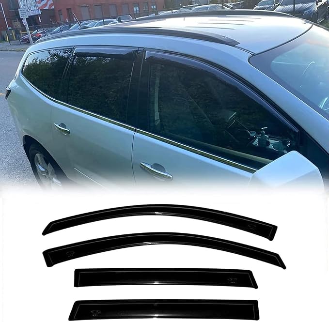 Side Window Deflector Visor Rain Guard - Image 2
