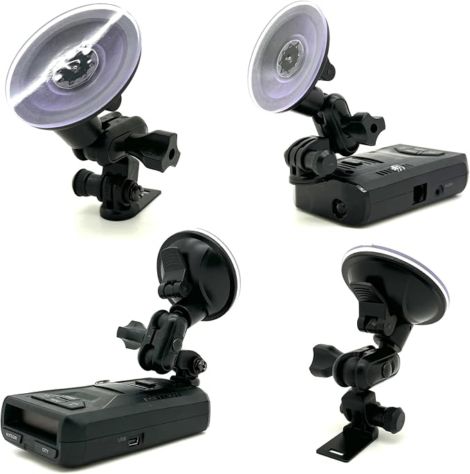 Ehnanced Dual Ball Joint Adjust Suction Cup Bracket Compatible - Image 3