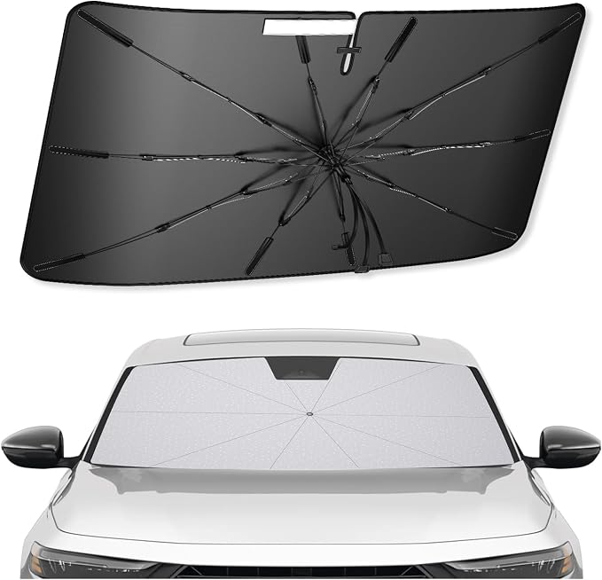 SXCY for 2020-2024 2025 Land Rover Defender Windshield Umbrella Sunshade for by SXCY