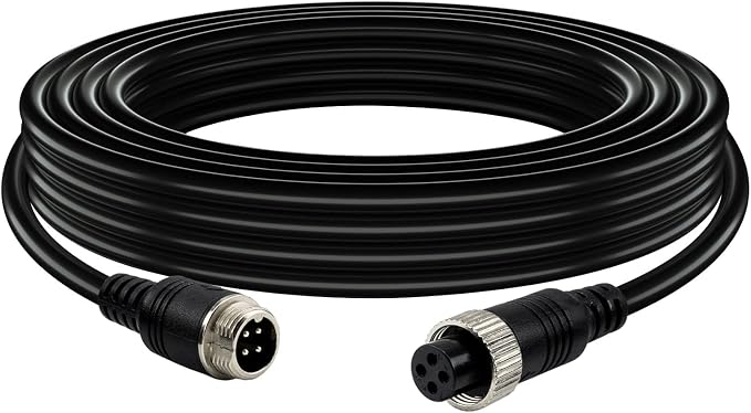 4-pin Aviation Video Extension Cable, Lonlonty Backup Camera Extension Cable by Lonlonty