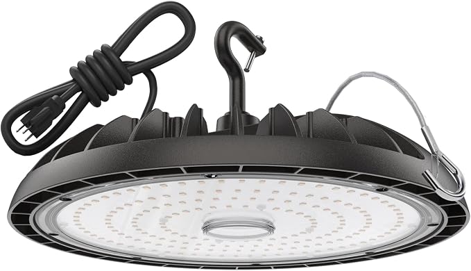 Led High Bay Light 150W, 5000K Bright High Bay Led Lights 22500LM, Durable UFO by DEMILARE