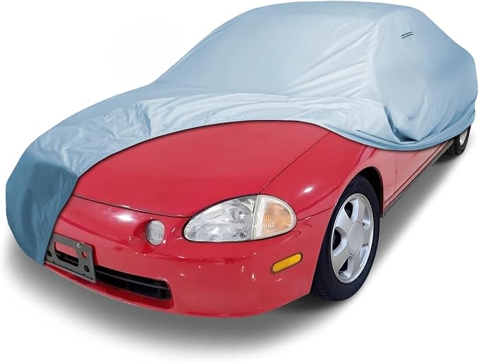 iCarCover Custom Car Cover for Honda Civic Del Sol, Waterproof All-Weather Rain by iCarCover