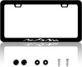 Black White Mountains License Plate Frame Mountain License Plate Frames by HOWKWAWY