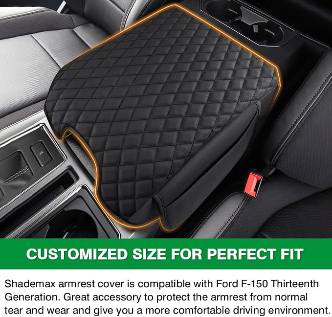 Shademax Custom Fit for Center Console Cover 2015-2020 Ford F-150 F150 / - Image 6