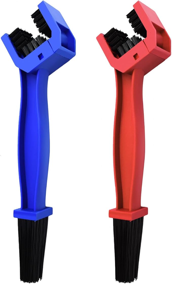 Bike or Motorcycle Chain Washer, Cleaning Brush 2 Pcs by WEFOO