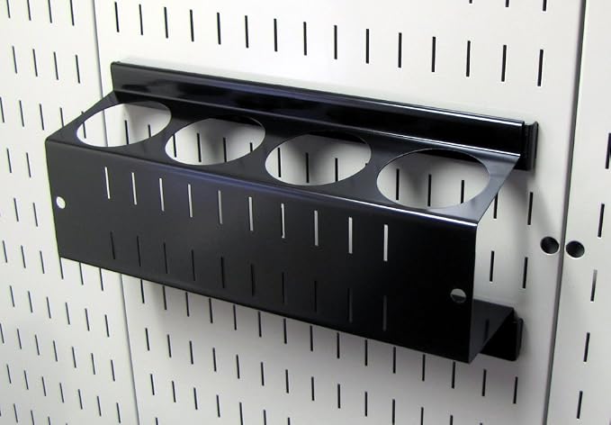 Wall Control Pegboard Metal Organizer, 4 ft. Black, Storage Rack - Image 5
