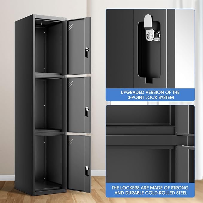 DNA MOTORING Metal Storage Cabinet - Image 3
