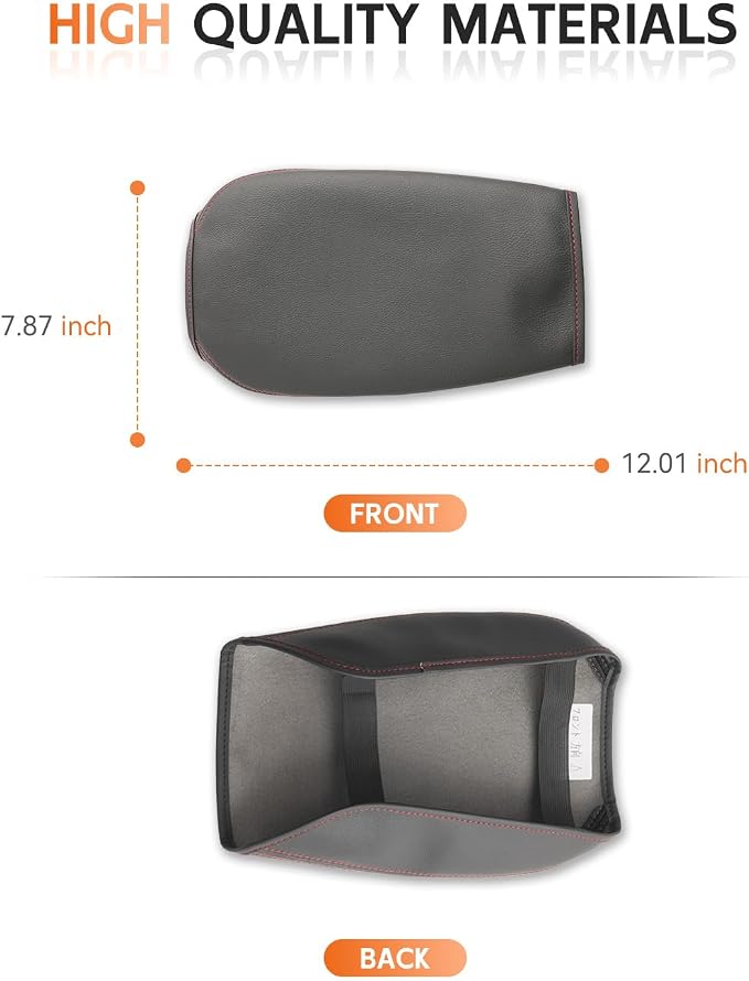 CDEFG for 2020-2025 Audi Q5 Center Console Cover Armrest Cover for Q5 2020 2021 - Image 7