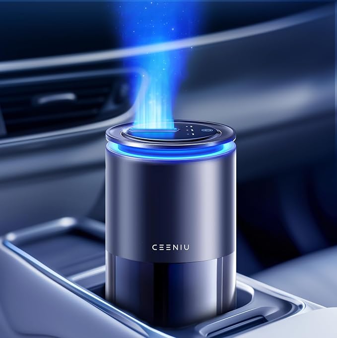 Ceeniu Smart Car Air Freshener, New Car Smell Scent, Enlarged Spray Nozzle by ShowYourElegance