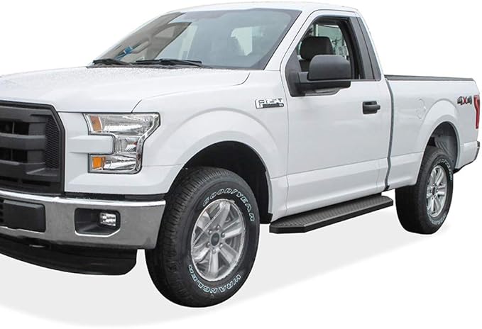 APS Black Stainless Steel Running Boards Style Compatible - Image 6