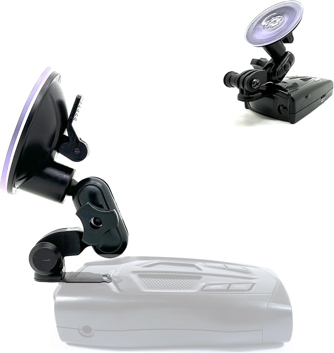 Ehnanced Dual Ball Joint Adjust Suction Cup Bracket Compatible - Image 2