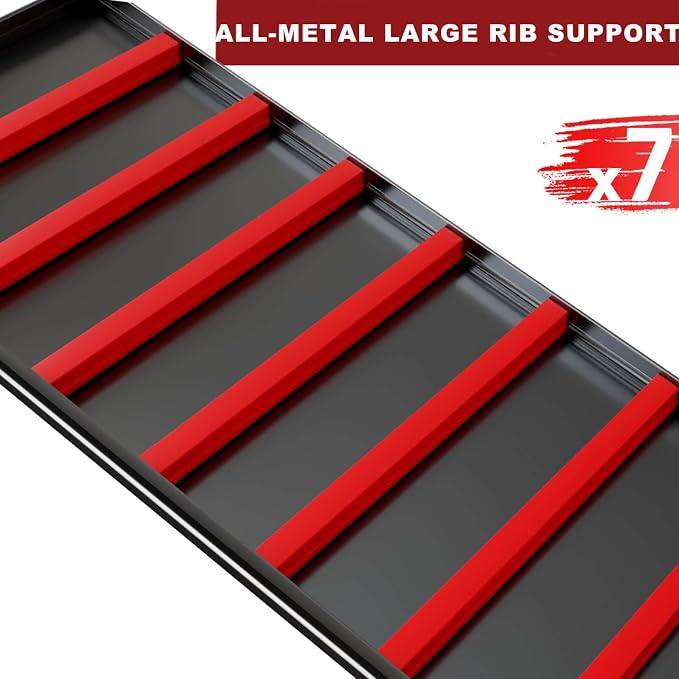 65" W Garage Shelving Heavy Duty, Adjustable 5 Tier Metal Shelves, Commercial - Image 6