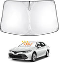 T TGBROS Windshield Sun Shade for Toyota Camry 2018-2024 Accessories Foldable by TTGBROS