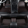 Custom All-Weather Protection Luxury Leather Floor Mats by JTXWANG