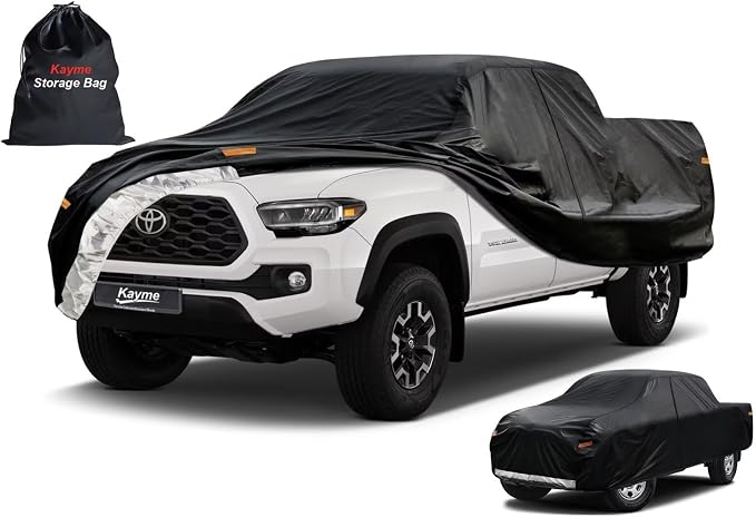 Kayme Truck Cover Custom Fit Toyota Tacoma Xtra/Access/Double SB. Full Exterior by kayme