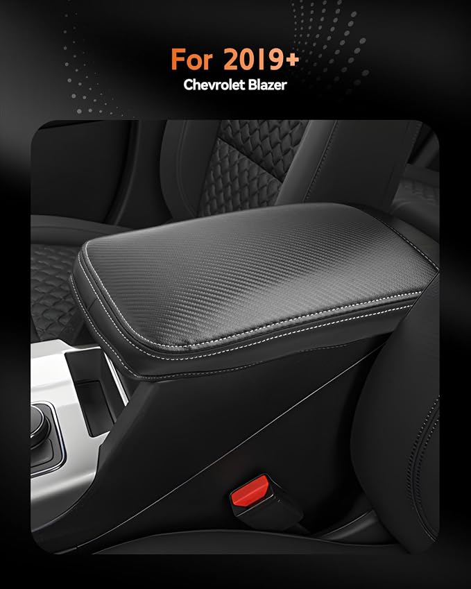 CDEFG for Chevrolet Blazer 2019-2025 Center Console Cover Armrest Box Cover for - Image 2