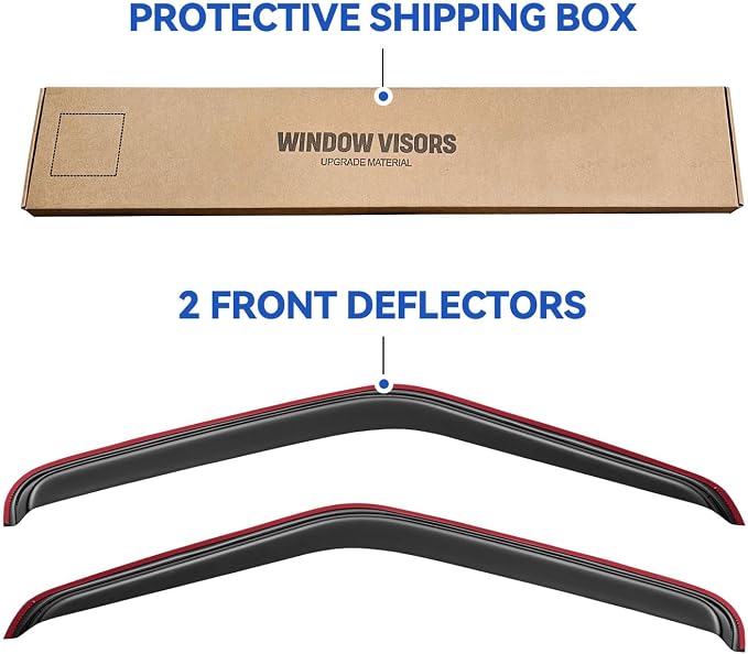 in-Channel Window Visors Rain Guards - Image 5