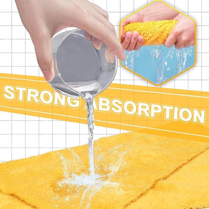 Car Drying Towel, for Car Exterior & Interior, Extra Soft Endless, Reusable and - Image 5