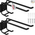 2-Piece 9.4" Heavy Duty Garage Hooks, Sturdy Utility Hooks Holds 55 LB Wall by SEDY