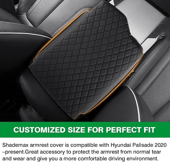 Shademax Custom Fit for Center Console Cover Hyundai Palisade 2020 2021 2022 - Image 6