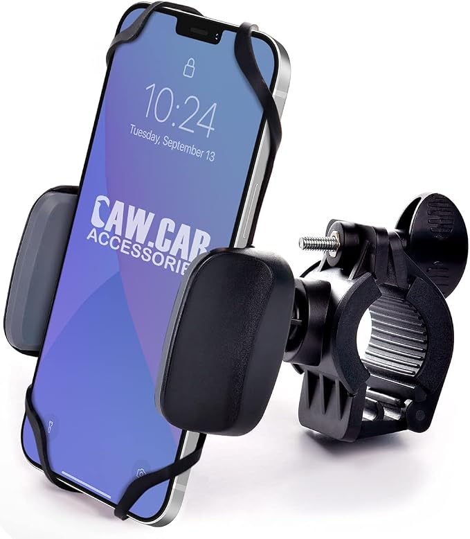 Metal Bike & Motorcycle Phone Mount by CAWCARAccessories