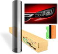 EZAUTO WRAP Free Tool Kit 12"x96" Glossy Medium Black Smoke Headlight Taillight by EZAUTOWRAP