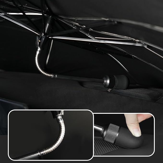 Custom Fit Windshield Sun Shade Umbrella - Image 5