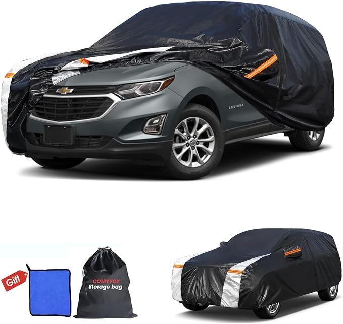 Chevrolet Equinox Car Cover 100% Waterproof All Weather, Gift by FocusonQualityServiceHear