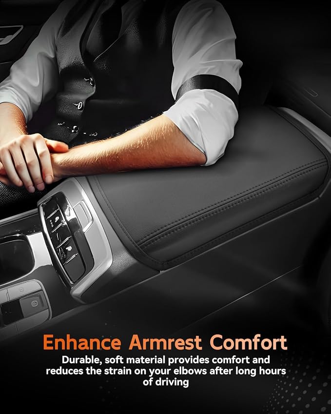CDEFG for 2025 Hyundai Tucson Center Console Cover Armrest Cover for 2022 2023 - Image 5