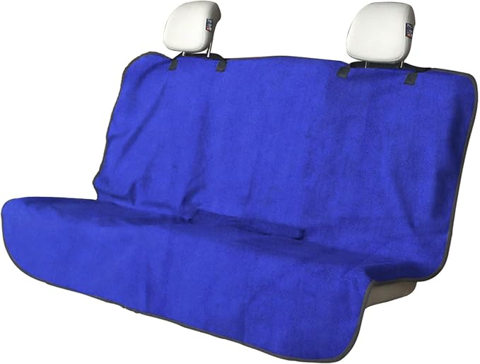 Back Seat Cover for Car Trucks Van SUV, Waterproof Rear Bench Towel Seat Covers by LoyaGour