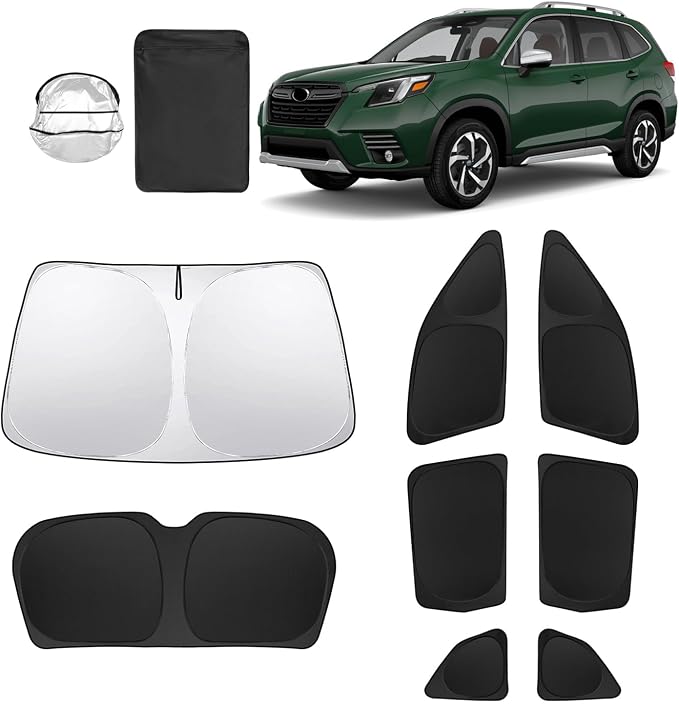 8pcs Car Window Shades for Subaru Forester 2019-2024 Accessories, Windshield by Unknown