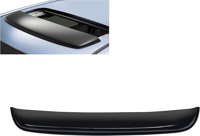 Black Horse Sunroof Deflector Dark Smoke Compatible by BlackHorseOffRoad