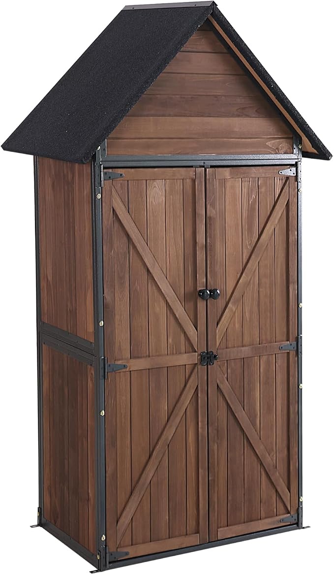 GUTINNEEN Shed Outdoor Storage Upgraded by GUTINNEEN