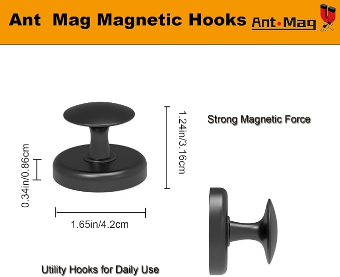 Ant Mag Magnetic Hooks Heavy Duty 160lbs - Image 2